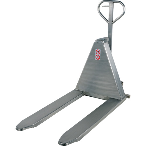 Table &eacute;l&eacute;vatrice de palettes, 45" lo x 26-3/4" la, Acier inoxydable, Capacit&eacute; de 2000 lb Les Fournitures Industrielles Méga
