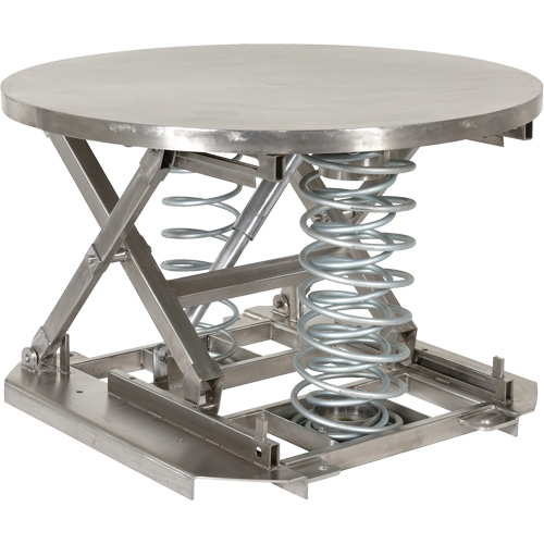 Pallet Lift Table, 43 5/8" L x 43 5/8"W, 4500 lbs. Cap. Les Fournitures Industrielles Méga