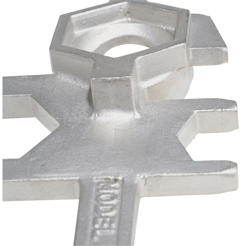 Drum Wrench, 3/4"/2" Opening, 9-1/2" Handle, Stainless Steel Les Fournitures Industrielles Méga