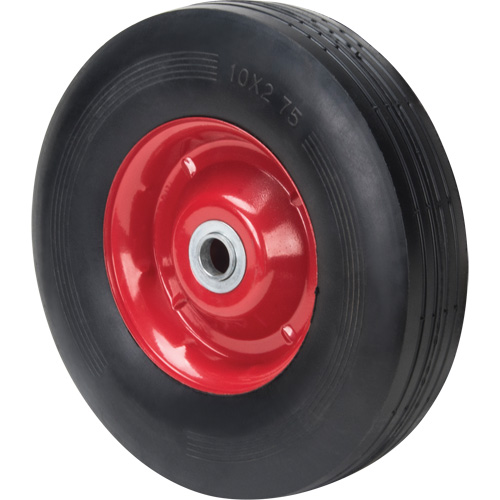 Roue semi-pneumatique, 10" (254 mm), Capacit&eacute; de 200 lb Les Fournitures Industrielles Méga