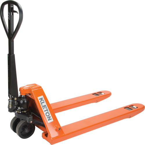 Transpalette manuel super robuste, Acier, 48" lo x 27" la, Capacit&eacute; 11000 lb Les Fournitures Industrielles Méga