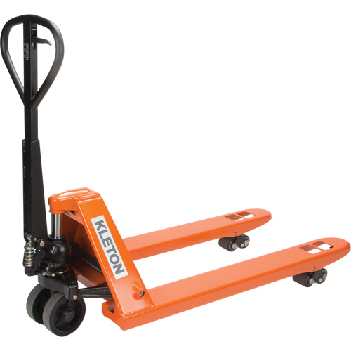 Transpalette manuel super robuste, Acier, 48" lo x 27" la, Capacit&eacute; 11000 lb Les Fournitures Industrielles Méga