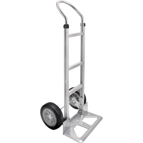 Knocked Down Hand Truck, Continuous Handle, Aluminum, 49-5/8" Height, 500 lbs. Capacity Les Fournitures Industrielles Méga