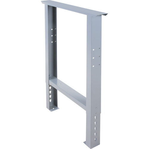 Pattes d'&eacute;tabli pour service industriel, Acier, 24" p x 34" h, Simple Les Fournitures Industrielles Méga