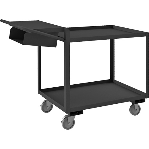 Order Picking Cart, 40-1/4" H x 24-1/4" W x 52-3/8" D, 2 Shelves, 1200 lbs. Capacity Les Fournitures Industrielles Méga
