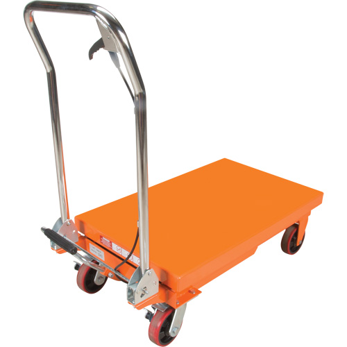 Hydraulic Scissor Lift Table, 32" L x 19-3/4" W, Steel, 1100 lbs. Capacity Les Fournitures Industrielles Méga
