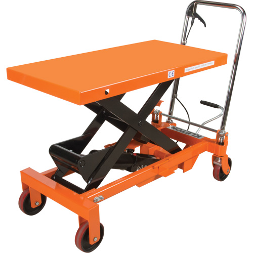 Hydraulic Scissor Lift Table, 39-1/2" L x 20" W, Steel, 1650 lbs. Capacity Les Fournitures Industrielles Méga