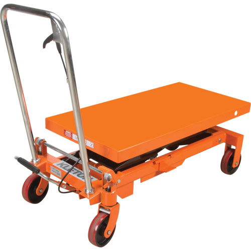 Hydraulic Scissor Lift Table, 39-1/2" L x 20" W, Steel, 1650 lbs. Capacity Les Fournitures Industrielles Méga