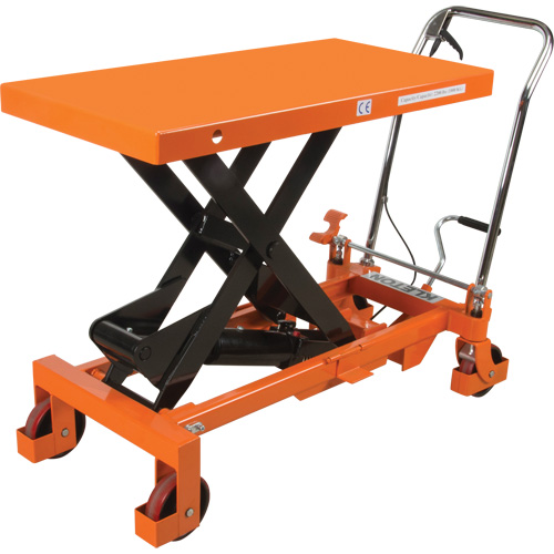 Table &eacute;l&eacute;vatrice &agrave; ciseaux hydraulique, 40" lo x 20 " la, Acier, Capacit&eacute; 2200 lb Les Fournitures Industrielles Méga