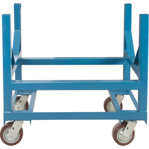 Chariot &agrave; berceaux pour tuyaux et barres, 48" lo x 24" la x 34" h, Capacit&eacute; de 2500 lb, Roue Polyur&eacute;thane Les Fournitures Industrielles Méga