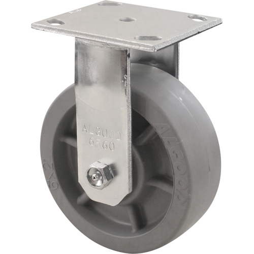 Roulette Emaxx, Fixe, 4" (101,6 mm), Envirothane, 1000 lb (453,6 kg) Les Fournitures Industrielles Méga