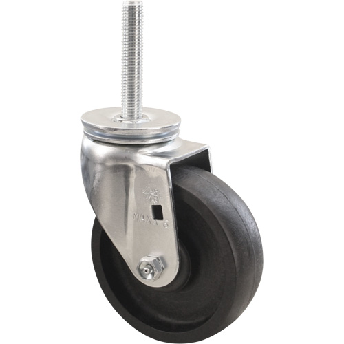Roulette Emaxx RollX, Pivotant avec frein, Diam&egrave;tre 6" (152,4 mm), Capacit&eacute; 1200 lb (544,3 kg) Les Fournitures Industrielles Méga