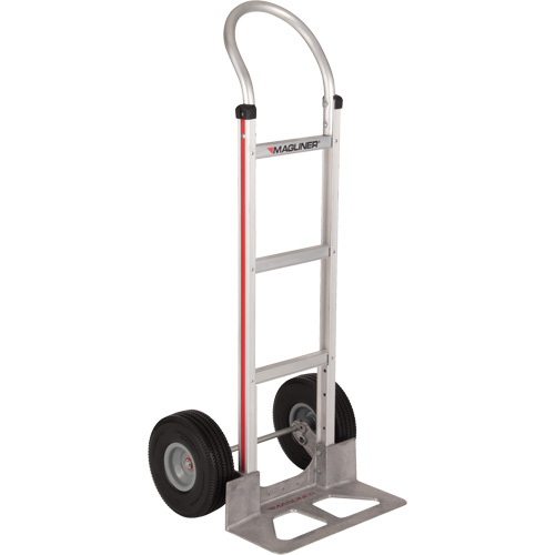 Knocked Down Hand Truck, Continuous Handle, Aluminum, 48" Height, 500 lbs. Capacity Les Fournitures Industrielles Méga