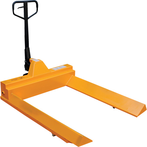 Roll Pallet Truck, Steel, 48" L x 7.5" W, 4000 lbs. Capacity Les Fournitures Industrielles Méga
