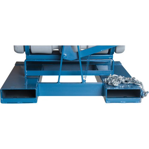 Self-Dumping Hopper, Polyethylene, 5/8 cu.yd., Grey Les Fournitures Industrielles Méga
