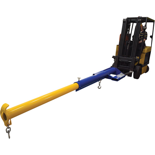 Economy Boom Telescoping Forklift Crane Les Fournitures Industrielles Méga