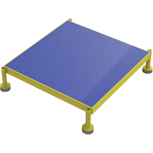 Plateforme de travail en une &eacute;tape &agrave; hauteur r&eacute;glable, 24" la x 24" pr, Capacit&eacute; de 800 lb, Enti&egrave;rement soud&eacute; Les Fournitures Industrielles Méga
