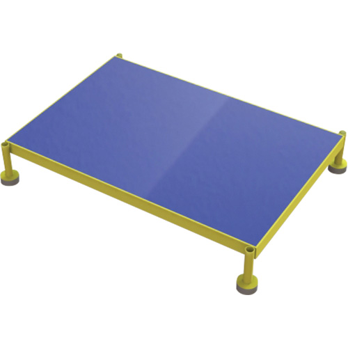Plateforme de travail en une &eacute;tape &agrave; hauteur r&eacute;glable, 24" la x 36" pr, Capacit&eacute; de 800 lb, Enti&egrave;rement soud&eacute; Les Fournitures Industrielles Méga