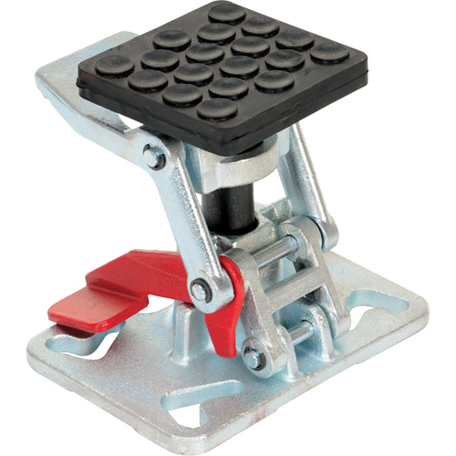 Heavy-Duty Adjustable Height Floor Lock, 8" Extended Height, 5-1/2" Retracted Height, Steel Les Fournitures Industrielles Méga