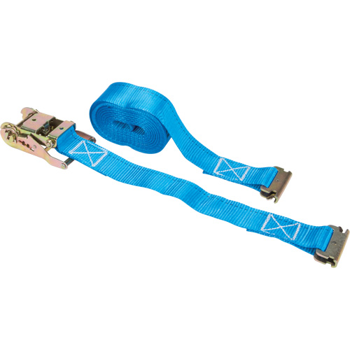 Tendeur d'arrimage &agrave; cliquet, Syst&egrave;me E-Track, 2" , 20' , Charge d'utilisation max. 1333 lb (605 kg) Les Fournitures Industrielles Méga