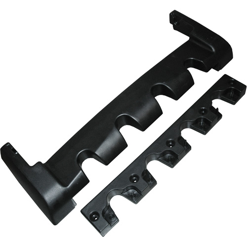 R&acirc;telier &agrave; outils en deux pi&egrave;ces pour chariot de nettoyage Les Fournitures Industrielles Méga