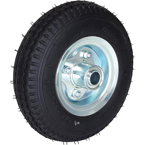 Roue pneumatique compl&egrave;te, 8" (203,2 mm), Capacit&eacute; de 295 lb (133,8 kg) Les Fournitures Industrielles Méga