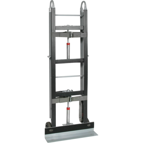 Diable pour &eacute;lectrom&eacute;nagers et machines distributrices, Aluminium, Capacit&eacute; 550 lb, 24" la x 61" h Les Fournitures Industrielles Méga