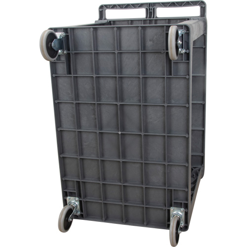 Chariot utilitaire pour l'entretien, 2 tiers, 24-5/8" x 32-1/2" x 40", Capacit&eacute; 550 lb Les Fournitures Industrielles Méga