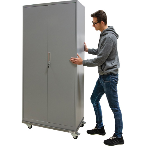 Chariot pour armoire, 18" la x 36" p x 1-3/8" h, Capacit&eacute; de 1000 lb Les Fournitures Industrielles Méga