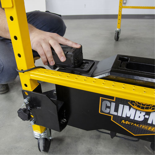 Syst&egrave;me de motorisation pour &eacute;chafaudage Climb-N-Go Les Fournitures Industrielles Méga