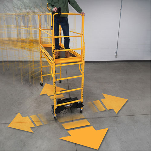 Syst&egrave;me de motorisation pour &eacute;chafaudage Climb-N-Go Les Fournitures Industrielles Méga