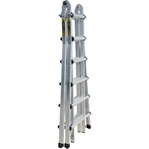&eacute;chelle t&eacute;lescopique multifonction, Aluminium, 300 lb Les Fournitures Industrielles Méga