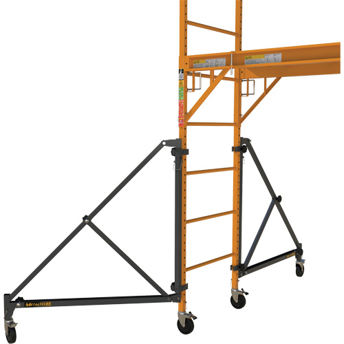 Universal Outriggers with Casters Set Les Fournitures Industrielles Méga