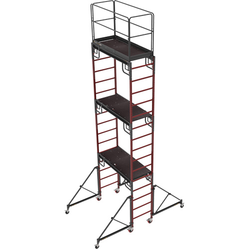 Universal Outriggers with Casters Set Les Fournitures Industrielles Méga
