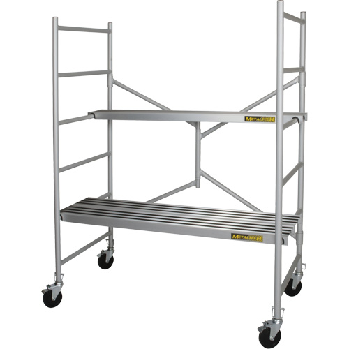 &eacute;chafaud portable Alu Series, Cadre Aluminium, 29" p x 72" h Les Fournitures Industrielles Méga