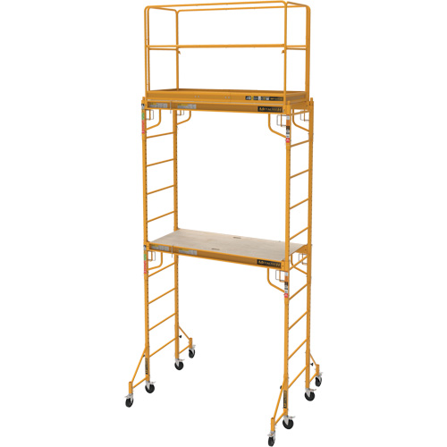 Trousse de garde-corps pour &eacute;chafaud Jobsite Series, 29-1/4" p x 44-1/2" h Les Fournitures Industrielles Méga