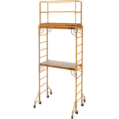 Complete 12' Drywall Baker Scaffold Tower Set, 58-1/2" D x 183" H Les Fournitures Industrielles Méga