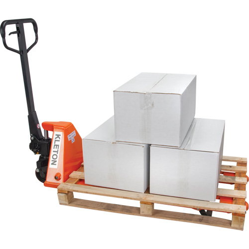 Transpalettes hydrauliques &agrave; profil bas, 48" lo x 20,5" la, Capacit&eacute; de 3300 lb Les Fournitures Industrielles Méga