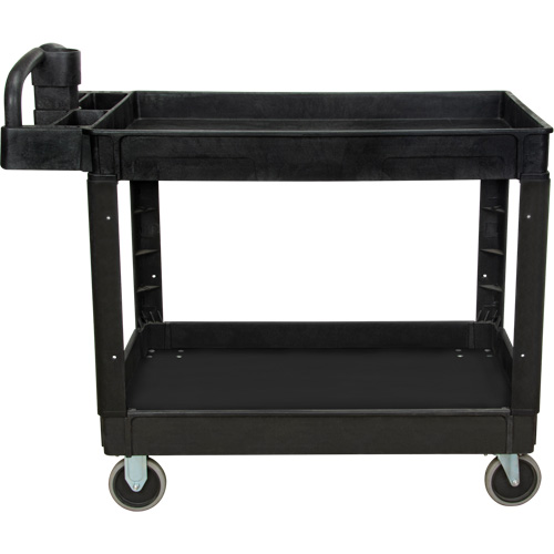 Chariot utilitaire, 2 tiers, 25-5/8" x 33-1/2" x 43-3/4", Capacit&eacute; 550 lb Les Fournitures Industrielles Méga