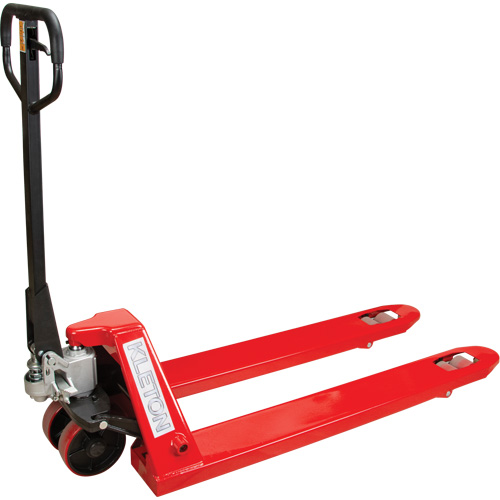 Manual Pallet Truck, Steel, 48" L x 21" W, 5500 lbs. Capacity Les Fournitures Industrielles Méga