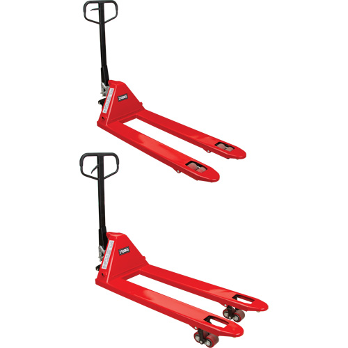 Manual Pallet Truck, Steel, 48" L x 21" W, 5500 lbs. Capacity Les Fournitures Industrielles Méga