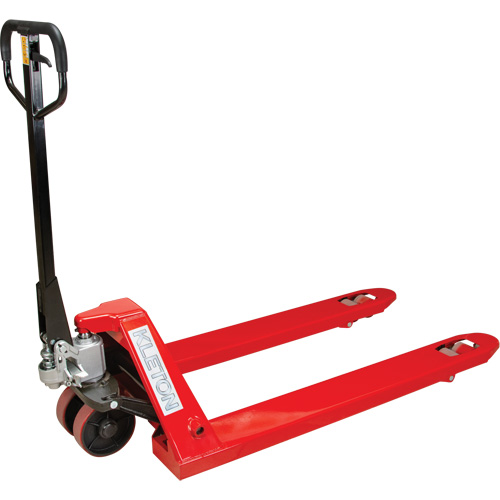 Manual Pallet Truck, Steel, 48" L x 27" W, 5500 lbs. Capacity Les Fournitures Industrielles Méga