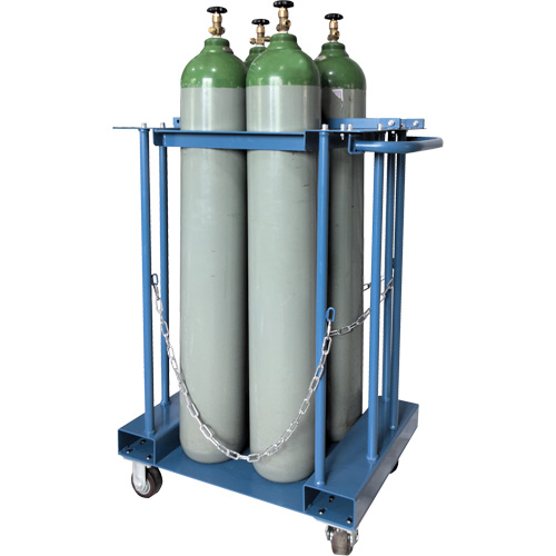 4-Cylinder Forklift Cylinder Storage Caddy Les Fournitures Industrielles Méga