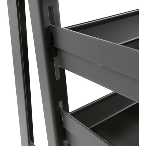 Single-Sided Heavy Duty A-Frame Cart with 6 Trays, 38" x 25" x 63", 2500 lbs. Capacity Les Fournitures Industrielles Méga