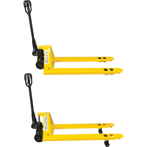 Steel Wheel Pallet Truck, Steel, 48" L x 27" W, 5500 lbs. Capacity Les Fournitures Industrielles Méga