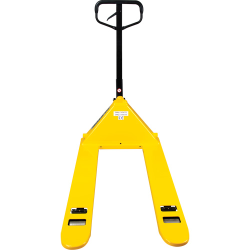 Steel Wheel Pallet Truck, Steel, 48" L x 27" W, 5500 lbs. Capacity Les Fournitures Industrielles Méga