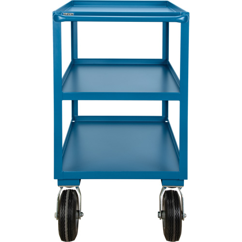 Outdoor Shelf Cart, 3 Tiers, 24" W x 39" H x 39" D, 1200 lbs. Capacity Les Fournitures Industrielles Méga