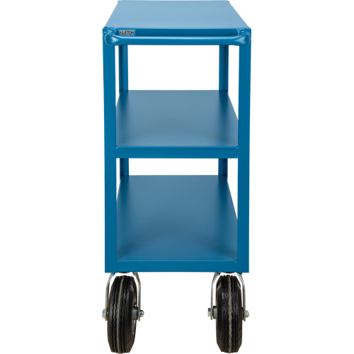 Outdoor Shelf Cart, 3 Tiers, 24" W x 39" H x 39" D, 1200 lbs. Capacity Les Fournitures Industrielles Méga