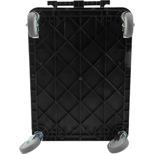 Chariot utilitaire avec tablette &agrave; bordure profonde, 3 tiers, 19" x 39-1/2" x 28-1/4", Capacit&eacute; 330 lb Les Fournitures Industrielles Méga