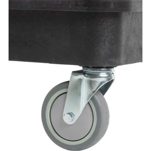 Chariot utilitaire avec tablette &agrave; bordure profonde, 3 tiers, 19" x 39-1/2" x 28-1/4", Capacit&eacute; 330 lb Les Fournitures Industrielles Méga